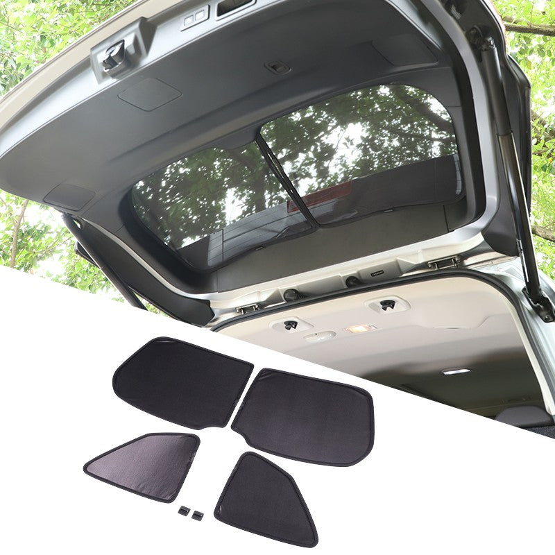 Rear Tailgate Window Mesh Screen Sun Shade Cover For Subaru Forester SK 2019‑24 16