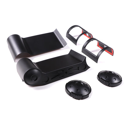 Matte Black Dashboard Side Air Outlet Vent Trim For Toyota FJ Cruiser 2007-21 8