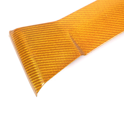 Yellow Carbon Rear Speaker Panel Trim For Corvette C8 Convertible 2LT 3LT 20+ 12