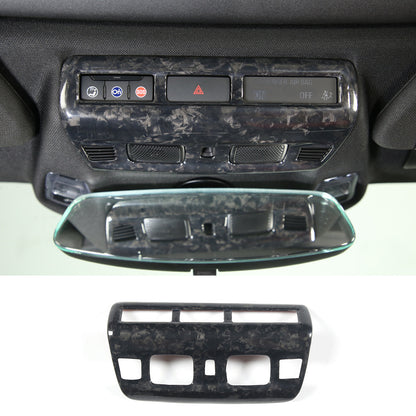 Forged Carbon Fiber Reading Light Trim Frame Cover For Corvette C8 2020-2026 2