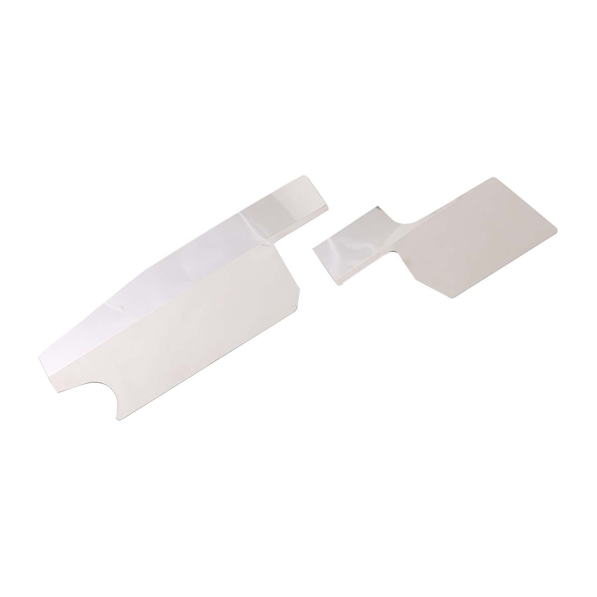 Silver Stainless steel RADIATOR SHROUD COVER Engine Trim For Corvette C6 05-13 12