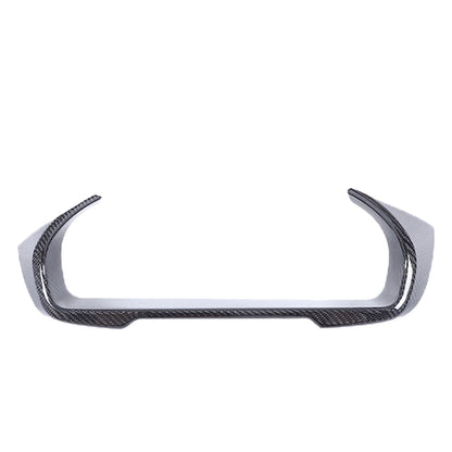 Real Carbon Fiber Dashboard Instrument Frame Cover Trim For BMW X5 F15 14-18 4