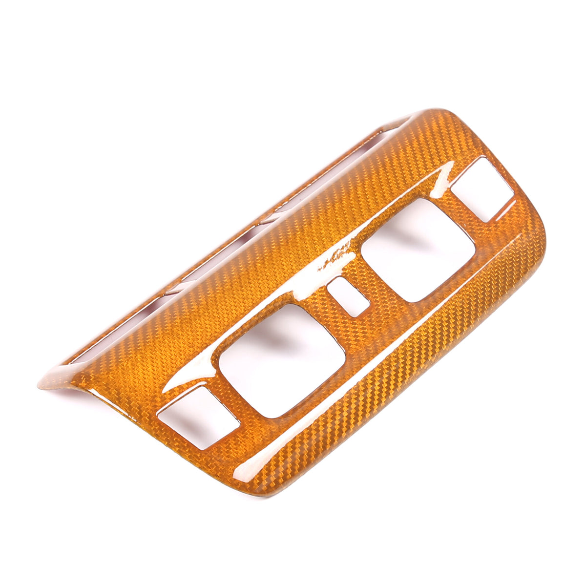 Yellow Carbon fiber Roof Reading Light Panel Trim For Corvette C8 2020-26 14