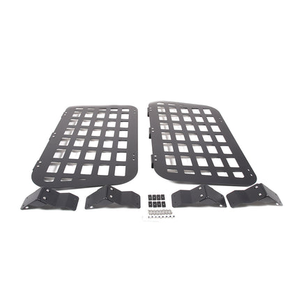 Rear Outer Side Window MOLLE Storage Flank Panel Bracket For Hummer H3 2005-2009 16