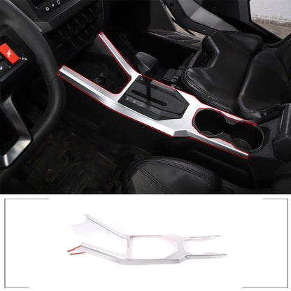 Console Gear Shift Box Panel Trim Cover For Polaris RZR PRO XP UItimate 2021 2
