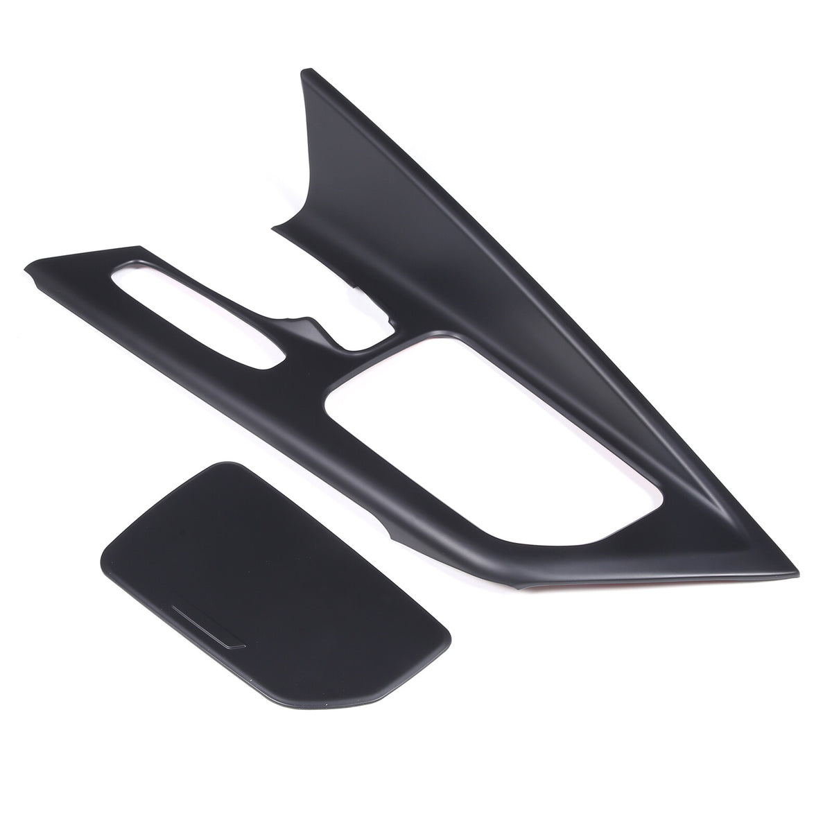 Matte black Center Console Gear Shift Panel Cover Trim For Corvette C8 2020-25 8