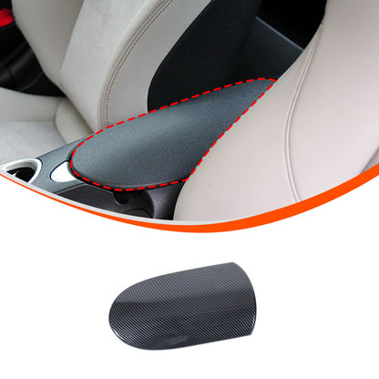 ABS Carbon Fiber Center Console Armrest Box Trim For Nissan 370Z Z34 09-20 US 2