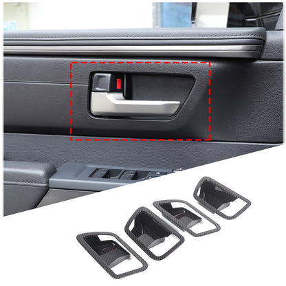 ABS Carbon Fiber Interior Set Cover Trim Kit For Toyota Tundra Sequoia SR 22+ - Styles 1-5 80