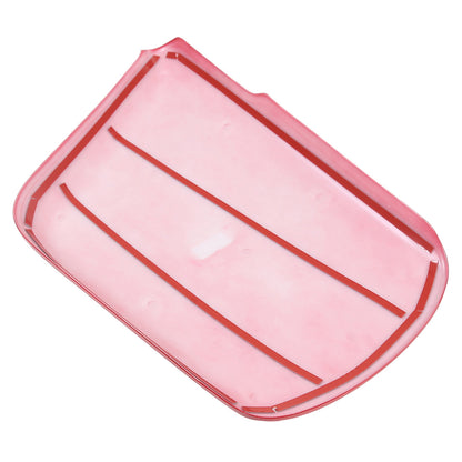 Red ABS Center Console Armrest Box Cover Trim For Corvette C7 2014-19 8