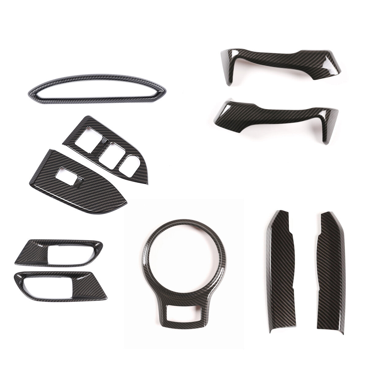 Carbon ABS Interior Decorative Trim For Toyota 86 Subaru BRZ 12-20 Scion FR-S 2