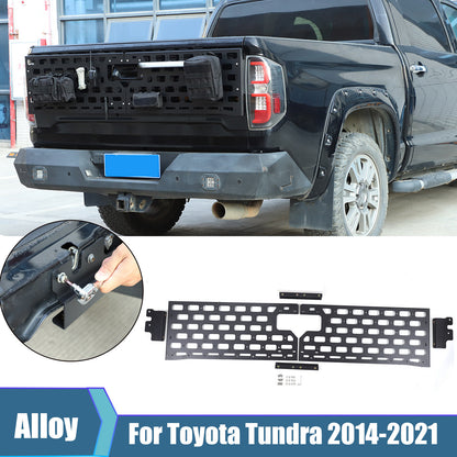 Rear Bed Molle Panel Truck Bed Tailgate Molle Panel For Toyota Tundra 2014-2021 2