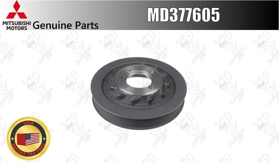 Mitsubishi OEM Pulleys,Crankshafts MD377605 for CP9A 4G63 EVO5.6 1