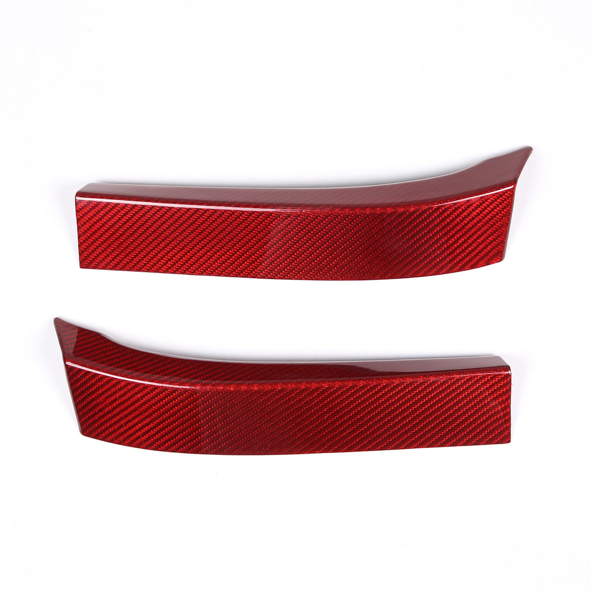 Red Real Carbon Fiber Full Interior Set Decor Trim Kit for Corvette C8 20-25 - Styles 41-45 61