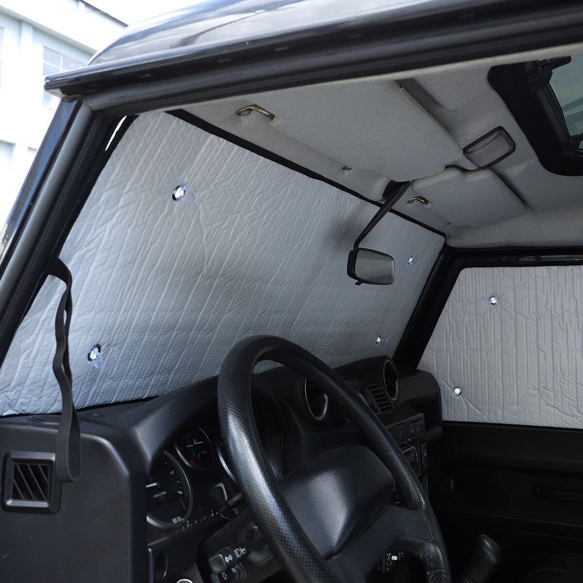 Car Full Window Sunshade Cover Shades Sun Visor For Land Rover Defender 2004-18 7