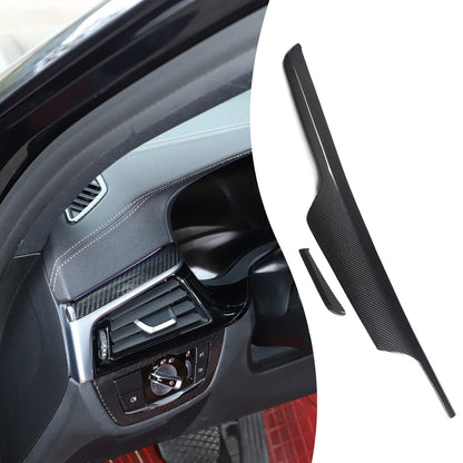 Real Dry Carbon Fiber Dashboard Trim For BMW 5 Series G30/G38 6 GT G32 2017-23 8