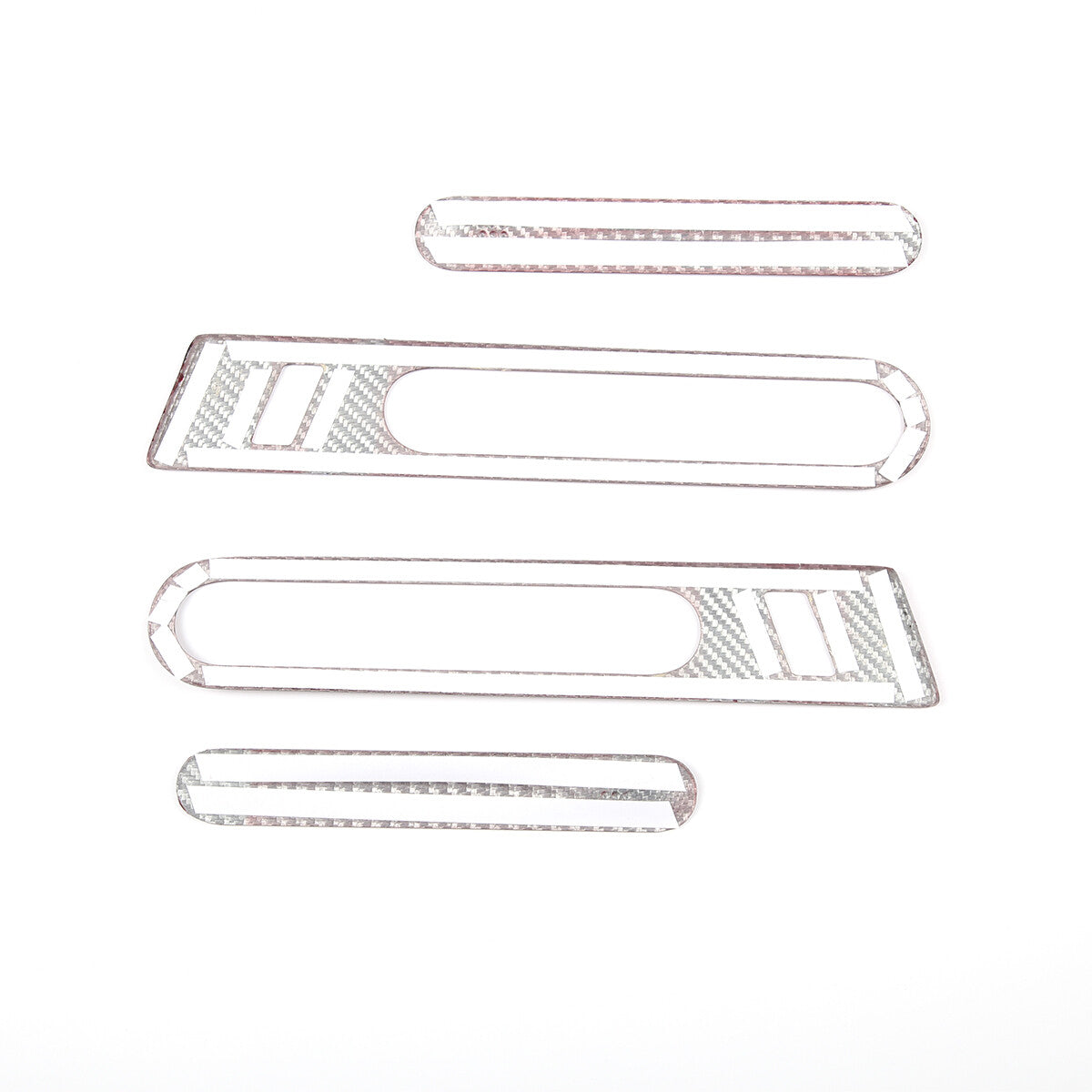 Red Carbon Fiber Exterior Car Door Handle Cover Trim For Nissan GTR R35 2008-16 8