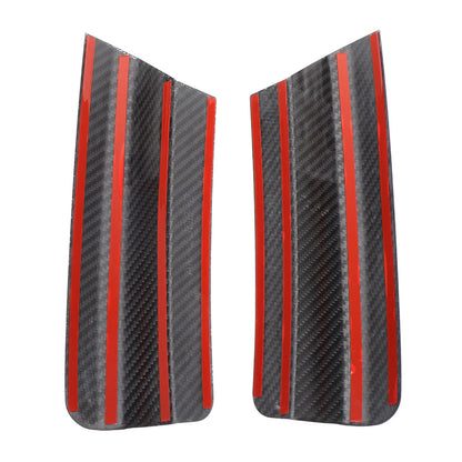 Real Carbon Fiber Rear Bumper Side Taillight Lower Trim For LR Defender L663 20+ 8