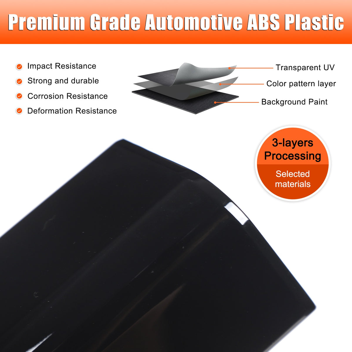 Piano Black Center Console Side Trim For LR Range Rover Sport L320 2010-2013 US 4