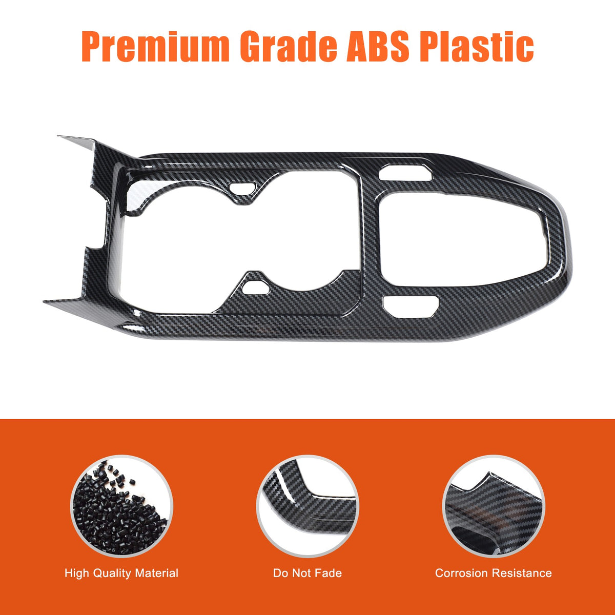 ABS Carbon fiber Interior Cover Trim Decor Accessories For Kia K4 2025+ 6