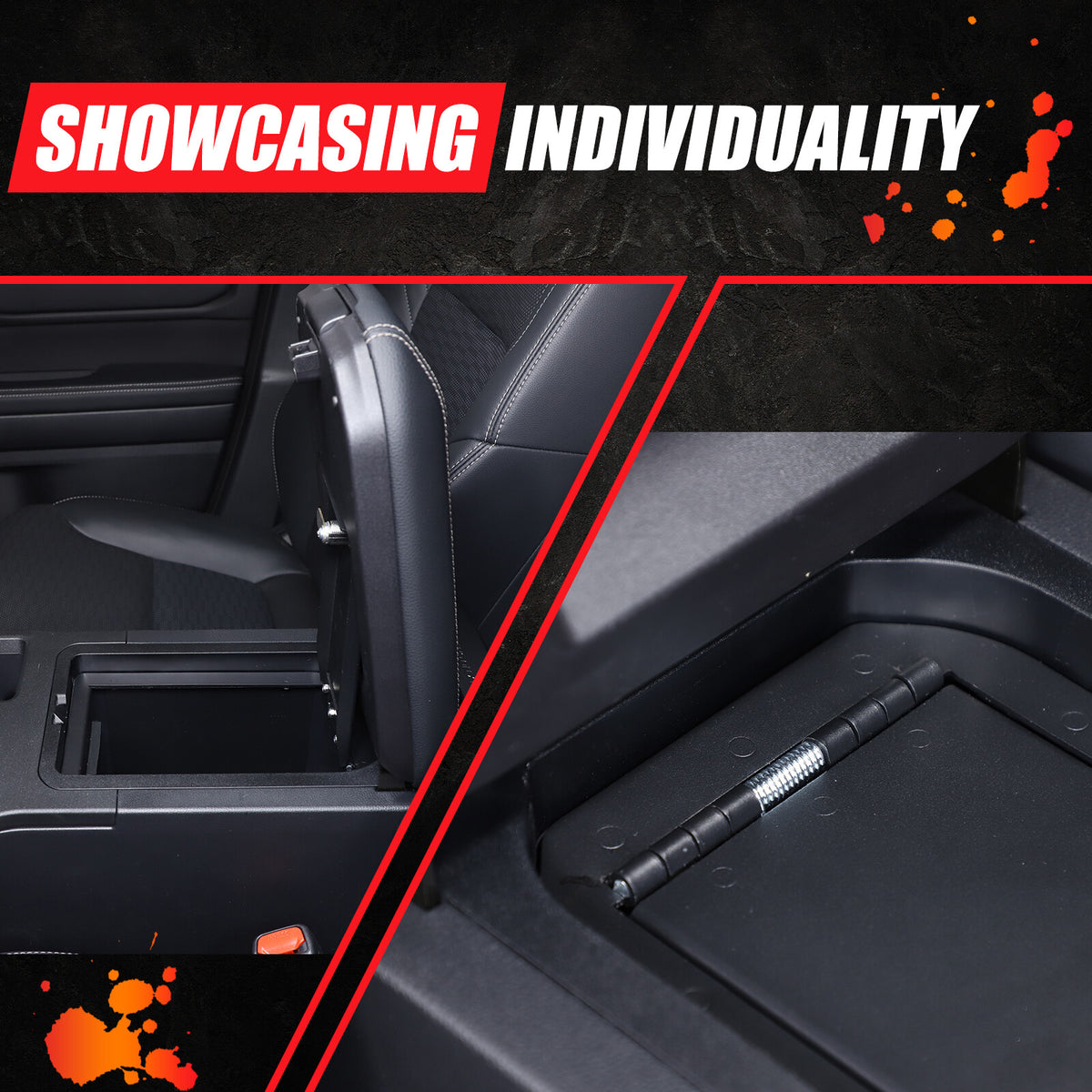 Center Armrest Safe Storage Lock Box TRAY For Toyota Land Cruiser LC250 24+ US 15
