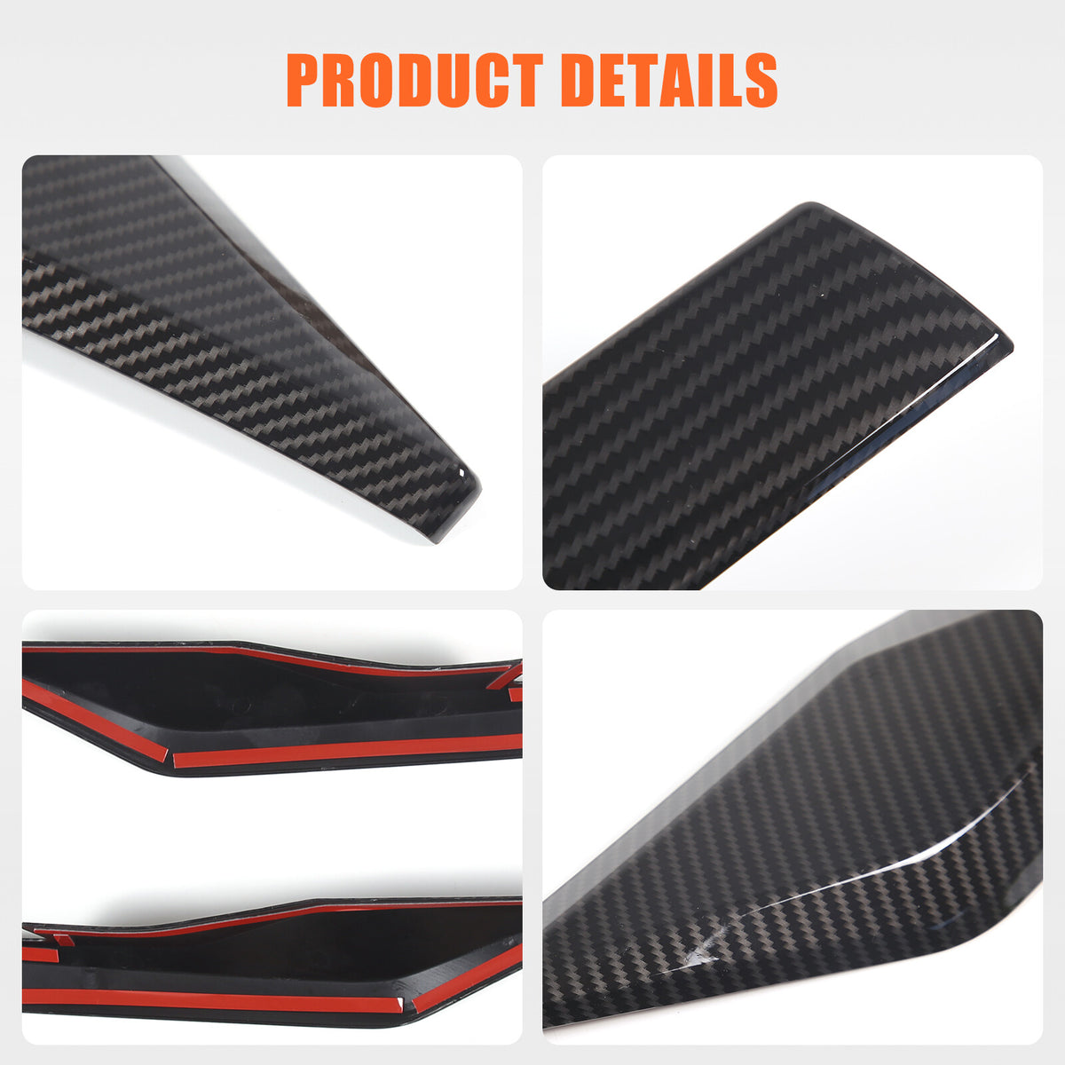 Glossy Black Front Headlight Trim Cover For Cadillac Escalade 2021-23 US 7