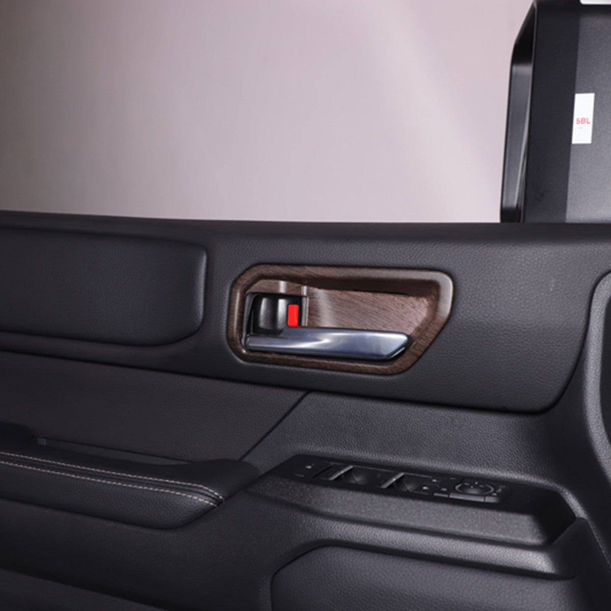Grain Interior Door Handle Bowl Frame Trim For Toyota Land Cruiser LC250 24+ US 6