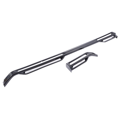 Carbon Fiber Console Dashboard Air Outlet Vent Stripe Trim For MG4 EV 2022-2024 14