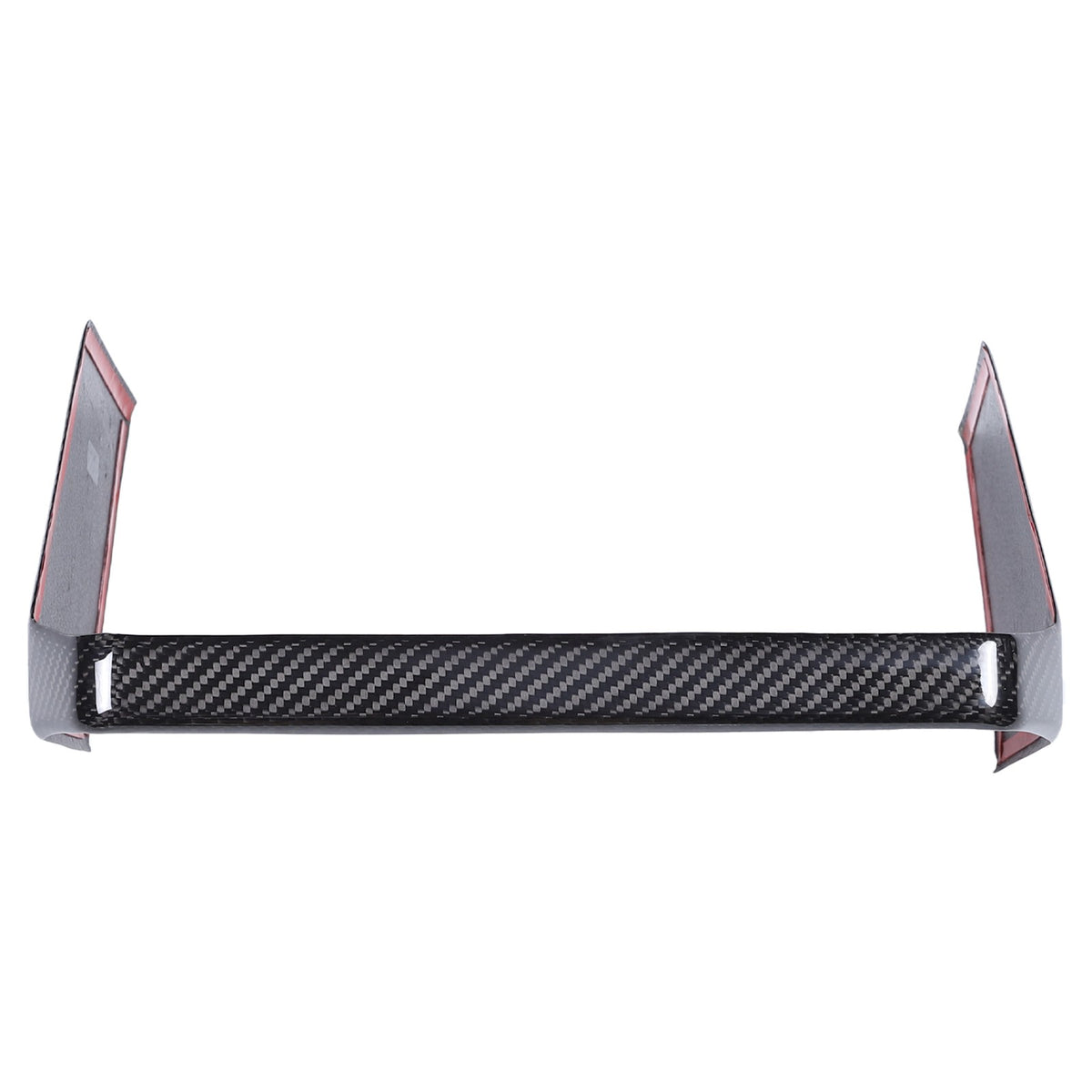 Real Carbon Fiber Rear Display Screen Trim Cover For Tesla Cybertruck 2024+ 9