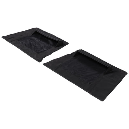 Rear Door Window Vent Visor Sunshade Cover Net For Toyota Prado J150 2010-2023 8