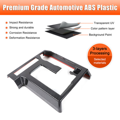 ABS Carbon Fiber Interior Full Set Panel Cover Trim Kit for Toyota Tacoma 24-26 - Styles 1-5 85