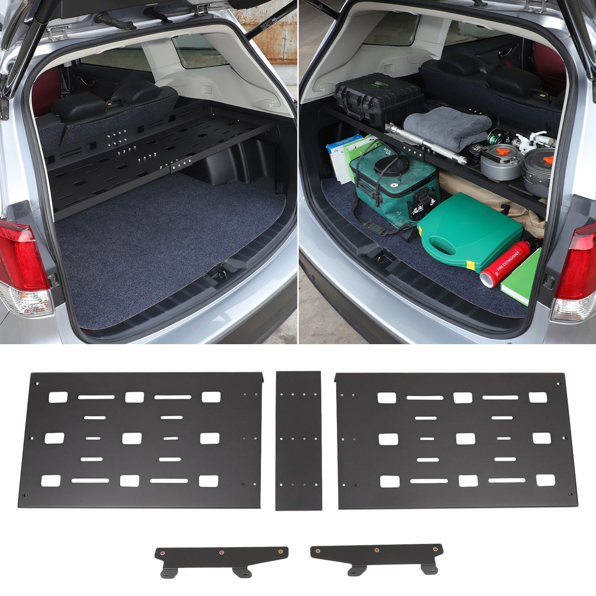 Rear Cargo Rack Luggage Storage Carrier Shelf For Subaru Forester 2019-2024 US 13