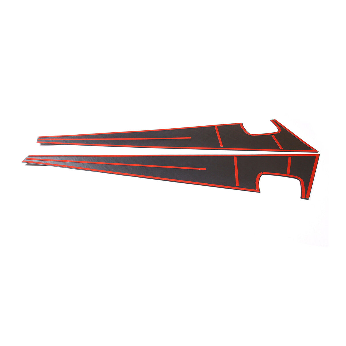 Black Alloy Front Side Hood Vent Trim Cover For Mercedes-Benz G-Class 2004-2018 11