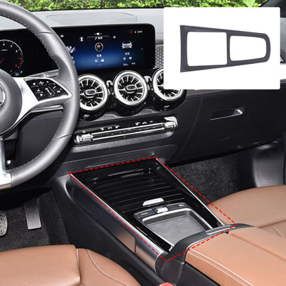Oak Wood Grain Center Console Panel Trim For Benz B-Class W247 GLB X247 2024-25 14