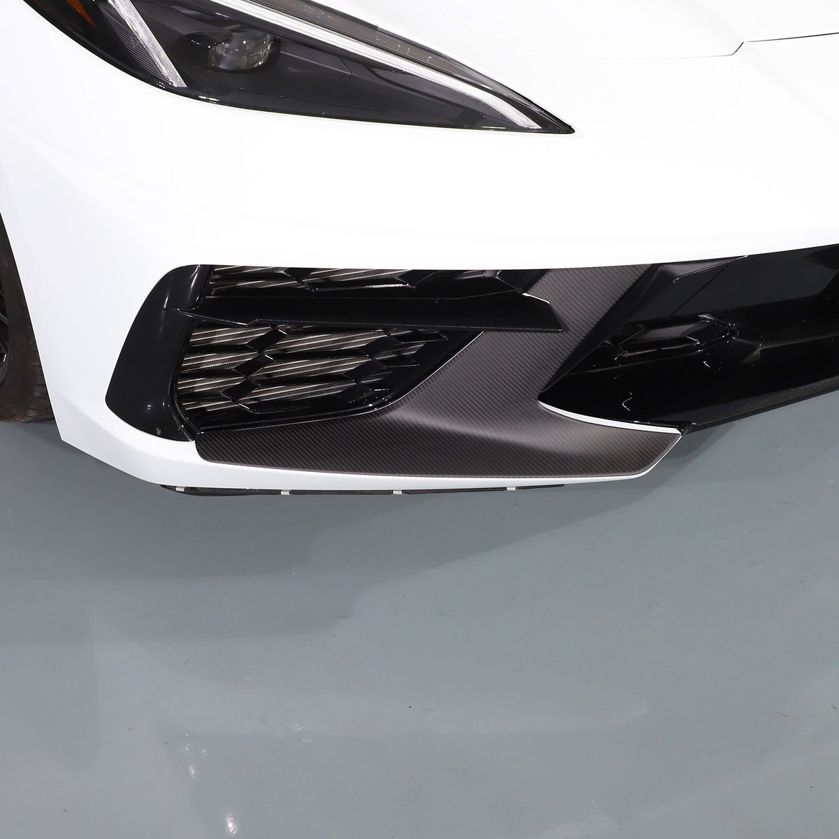 Matte Real Carbon Fiber Interior Exterior Trim Cover For Corvette C8 2020-25 152