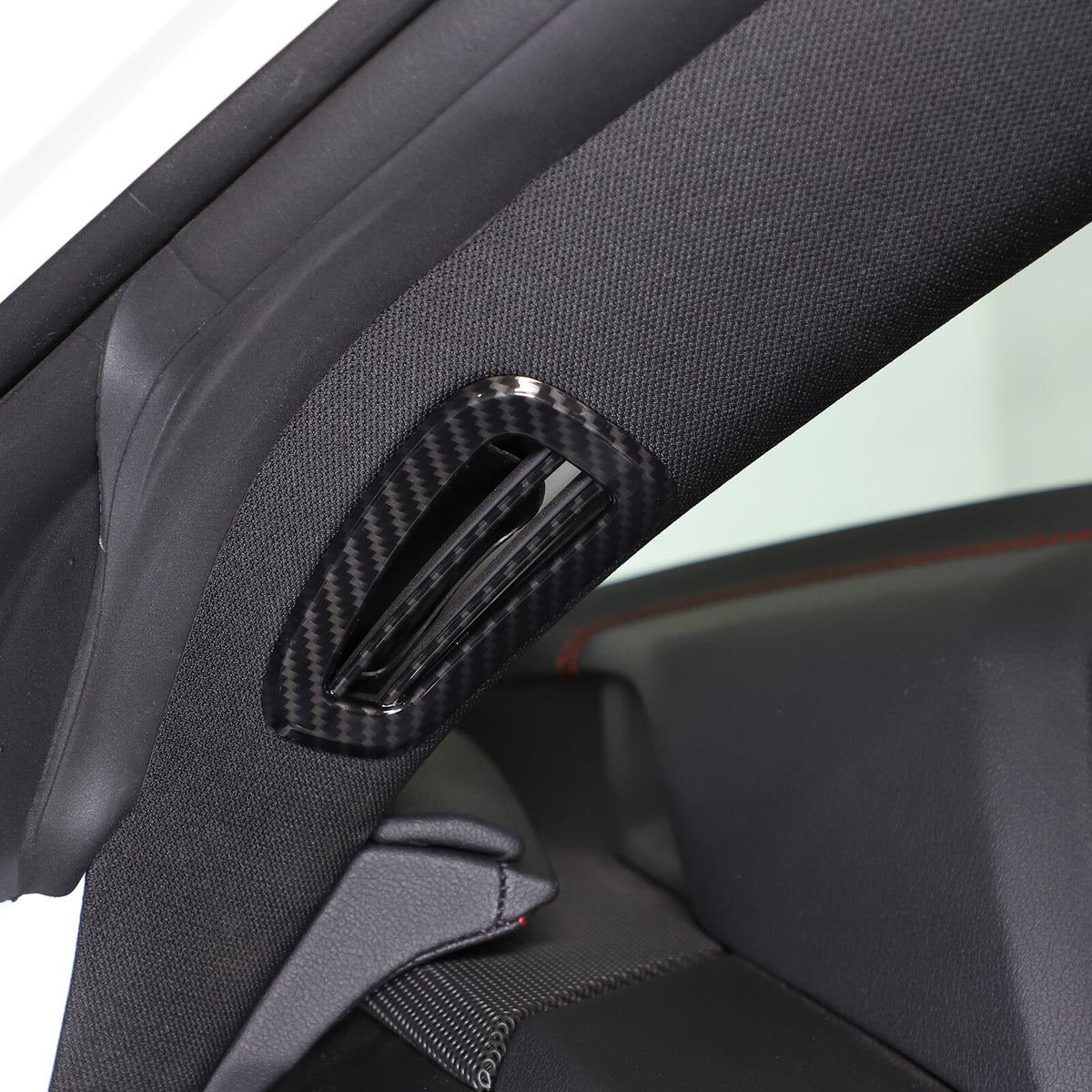 Carbon Fiber ABS Interior Full Decor Cover Trim Kit For Corvette C8 2020-2025 - Styles 11-15 29