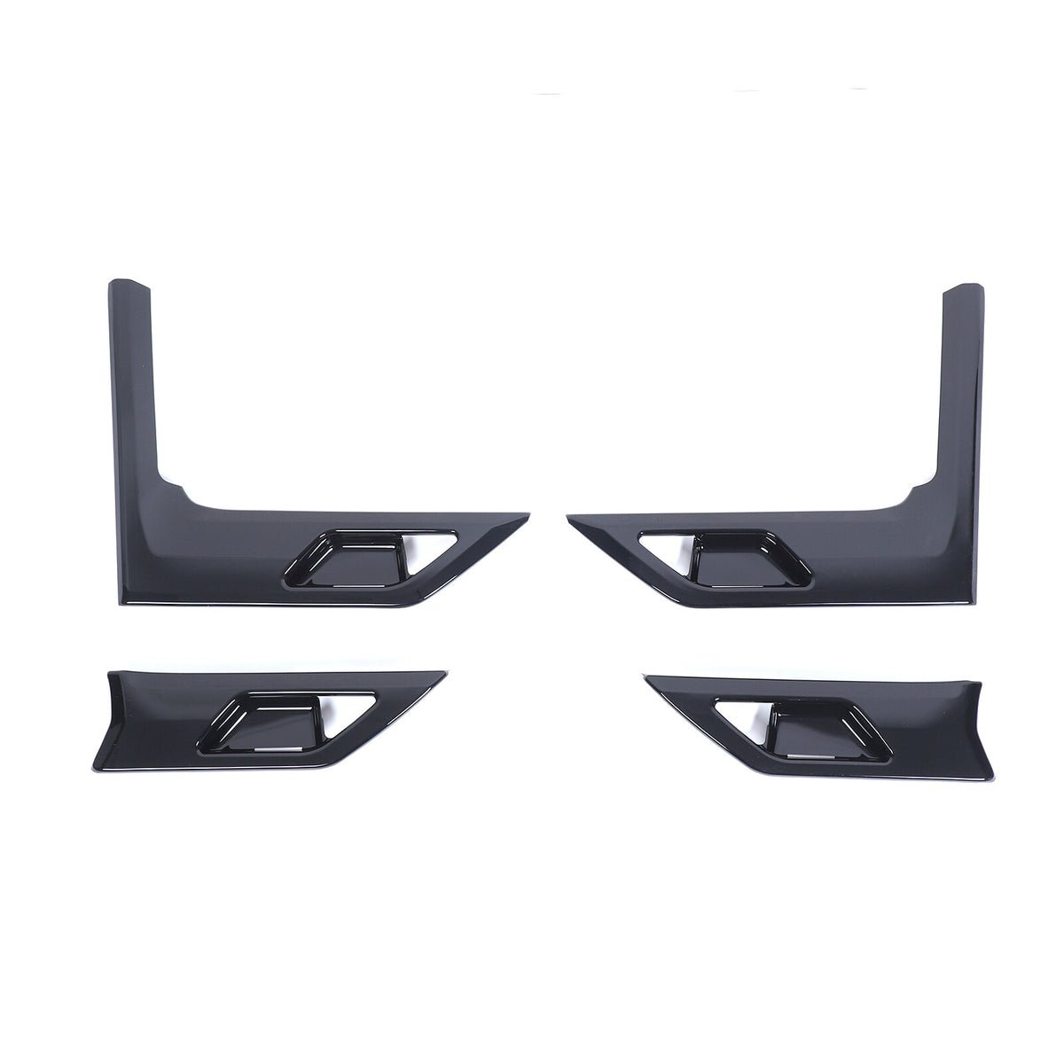 Glossy Black Interior Door Bowl Panel Trim Cover For Lexus GX550 2025+ 17