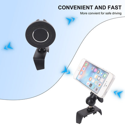Magnetic Dashboard Right Side Phone Mount Bracket For Toyota Tundra 2022+ US 4