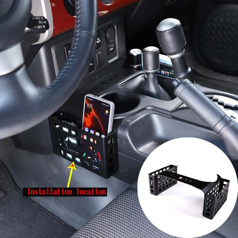Star Style Interior Storage Box Two Baskets Trim For Toyota FJ Cruiser 07-21 US 6