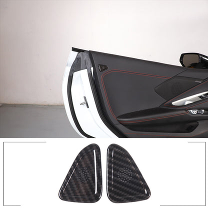 Carbon Fiber ABS Interior Full Decor Cover Trim Kit For Corvette C8 2020-2025 - Styles 36-40 60