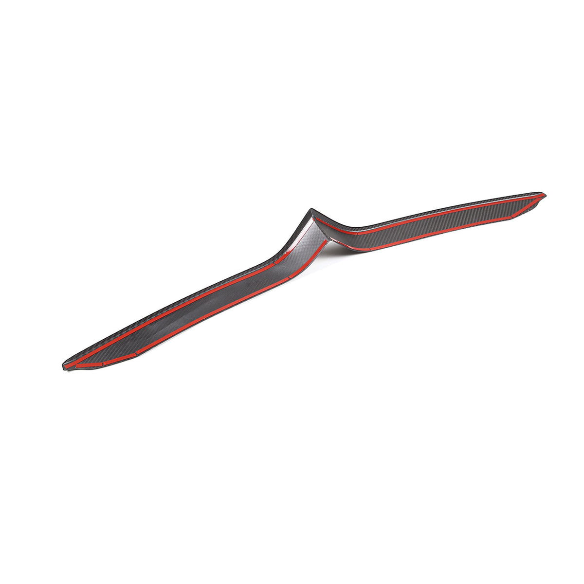 Real Carbon Fiber Front Bumper Grille Cover Molding Trim For Tesla Model S 2023+ 7