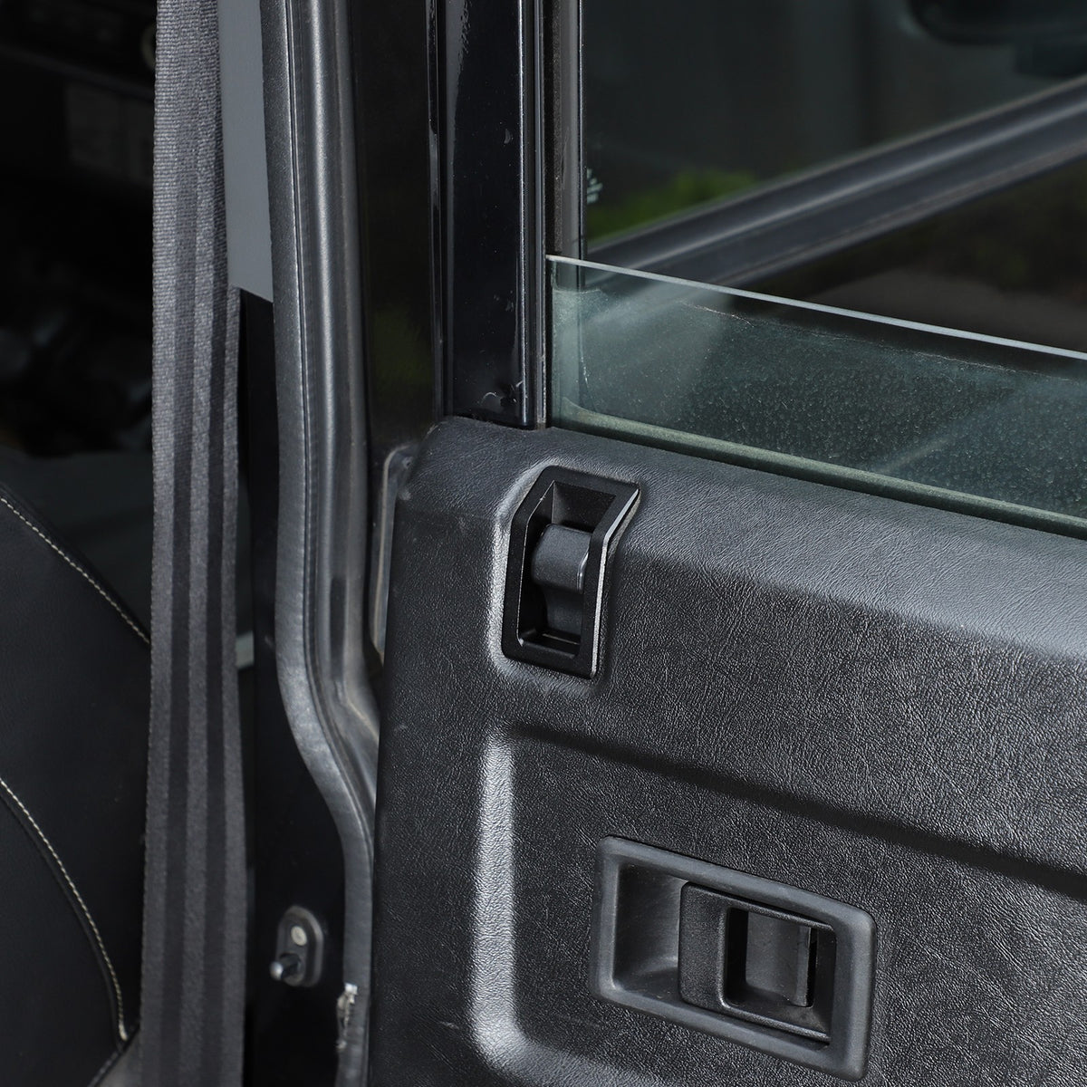 Aluminum Door Latch Outer Trim Cover For Land Rover Defender 90 L316 2004-2018 15