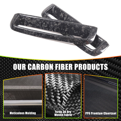 Forged Carbon Fiber Front Bumper Side Grill Trim For BMW 4 series 430i 440i 22+ 18