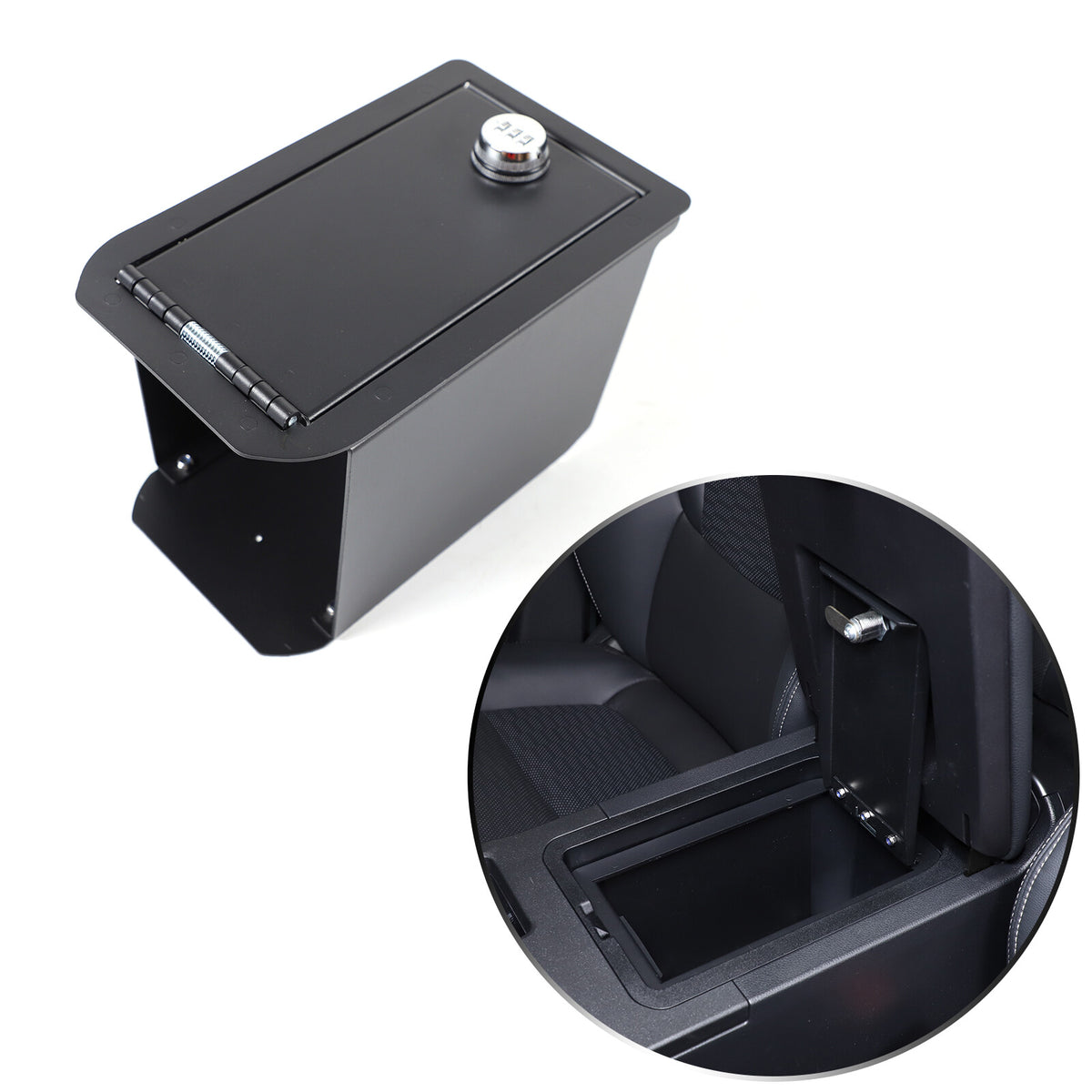 Center Armrest Safe Storage Lock Box TRAY For Toyota Land Cruiser LC250 24+ US 4
