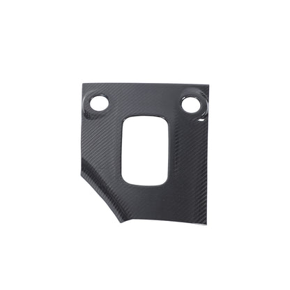 Real Carbon Fiber Gear Shift Panel Cover Trim For Nissan Z RZ34 400Z 23-2025 US 4