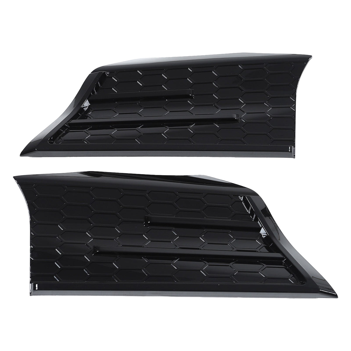 Glossy Piano Black Fender Upper Decoration Cover Trim For Toyota Tundra 2022+ US 4