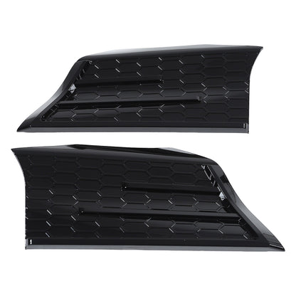 Glossy Piano Black Fender Upper Decoration Cover Trim For Toyota Tundra 2022+ US 4