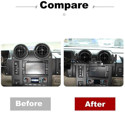 Central Control Multi Functional Mobile Phone Holder For Hummer H2 2003-07 7