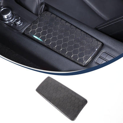 Real Honeycomb Carbon Fiber Center Armrest Box Cover Trim For Mazda MX-5 2016+ 13