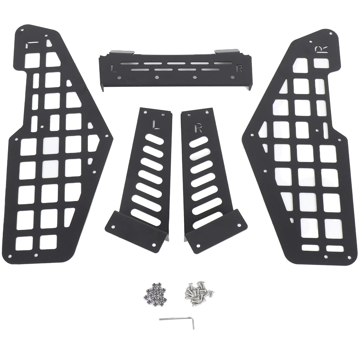 Center Console Molle Panel Digital Device Mount For Mitsubishi L200 Triton 19-23 16