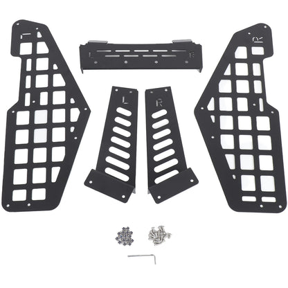 Center Console Molle Panel Digital Device Mount For Mitsubishi L200 Triton 19-23 16